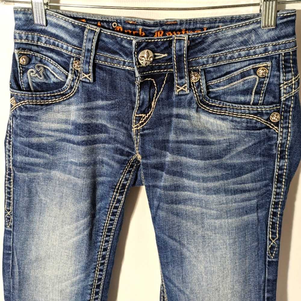 Rock Revival Heather Capri Jeans - Size 25